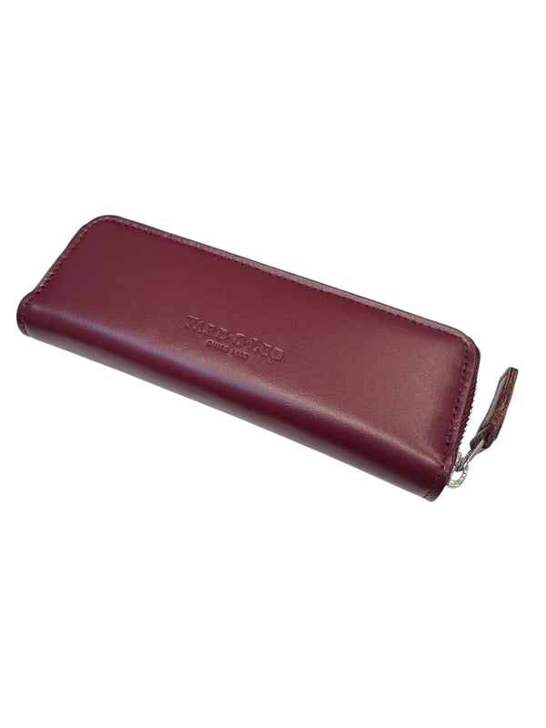 Zip Pencil Case - Maroon