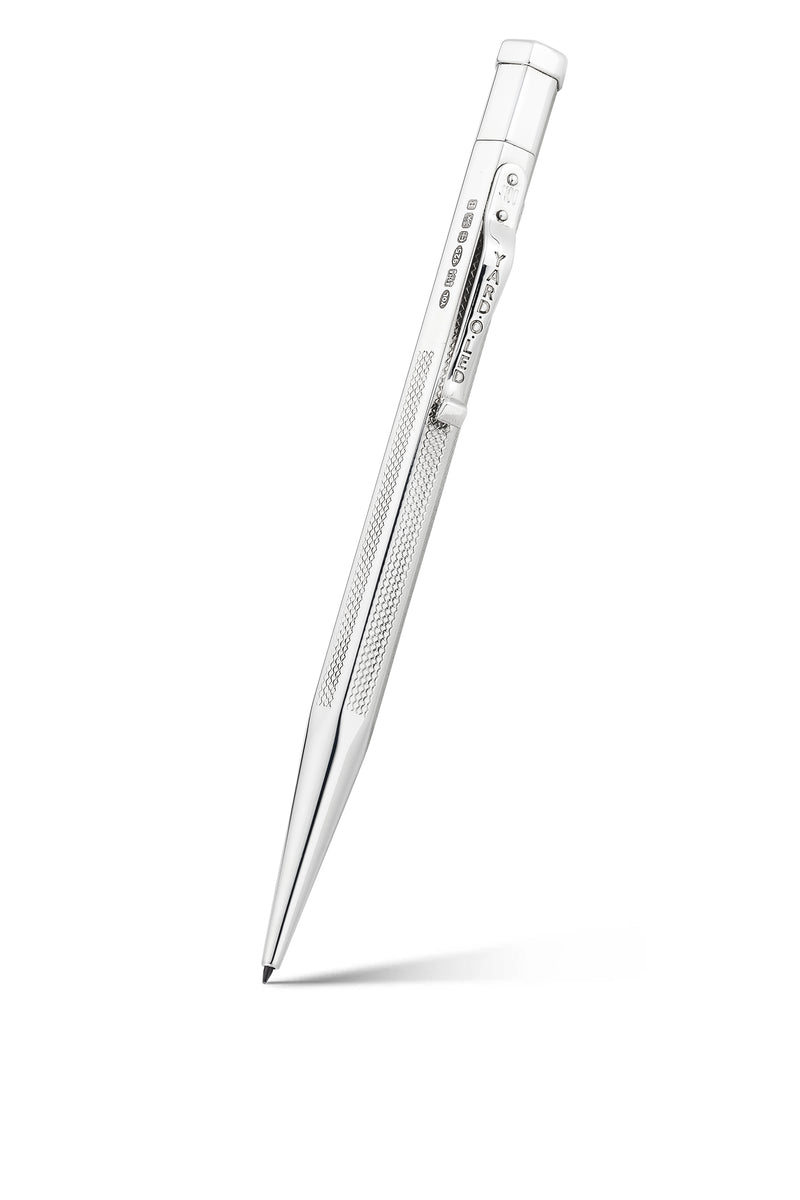 The Diplomat Barley Pencil | Hallmarked Sterling Silver | Yard-o