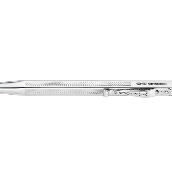 YARD-O-LED 925silver Diplomat メカニカルペンシル Diplomat Barley Ball Pen| Hallmarked Sterling Silver | Yard-o-Led