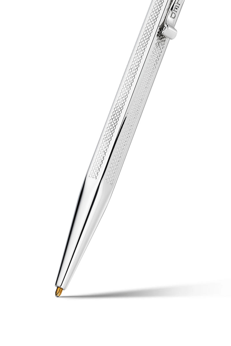 Diplomat Barley Ball Pen| Hallmarked Sterling Silver | Yard-o-Led