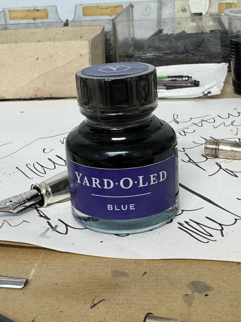 Blue Fountain Pen Ink 30ml - YARD-O-LED