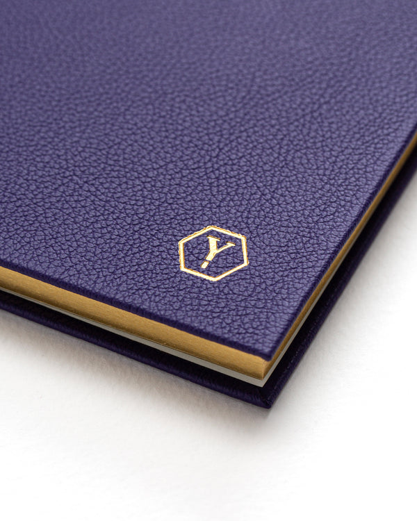 Sampson A5 Luxury Leather Notebook - Purple (Copy)