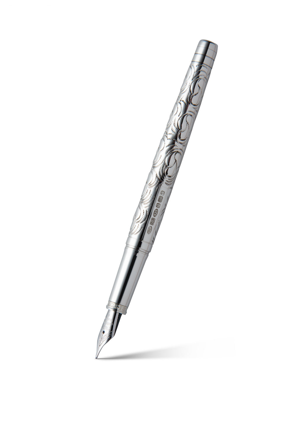 Sterling Silver Viceroy Standard Victorian Fountain Pen – YARD-O-LED