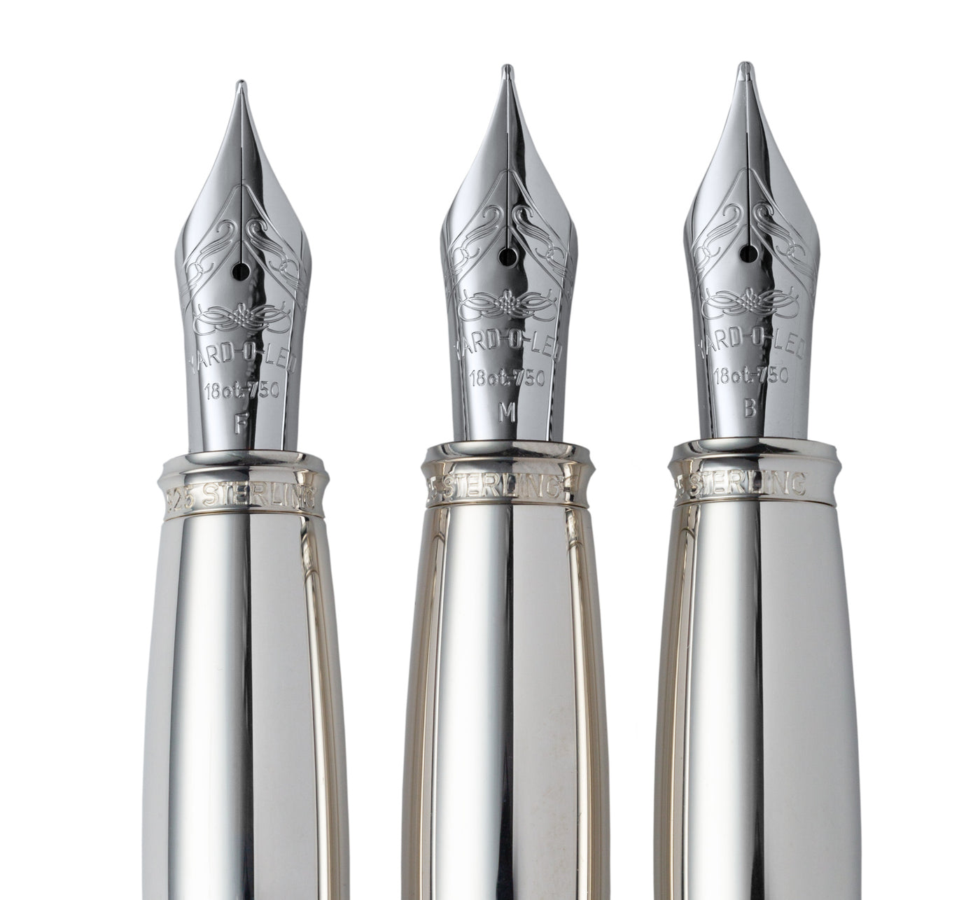 Sterling Silver Viceroy Standard Victorian Fountain Pen – YARD-O-LED
